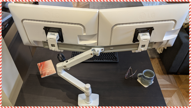 LX Desk Dual Direct Monitor Arm