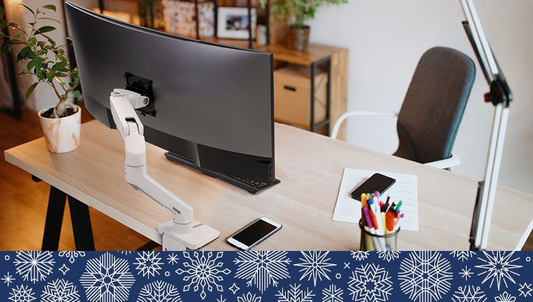 Holiday Gift Guide HX Desk Monitor Arm