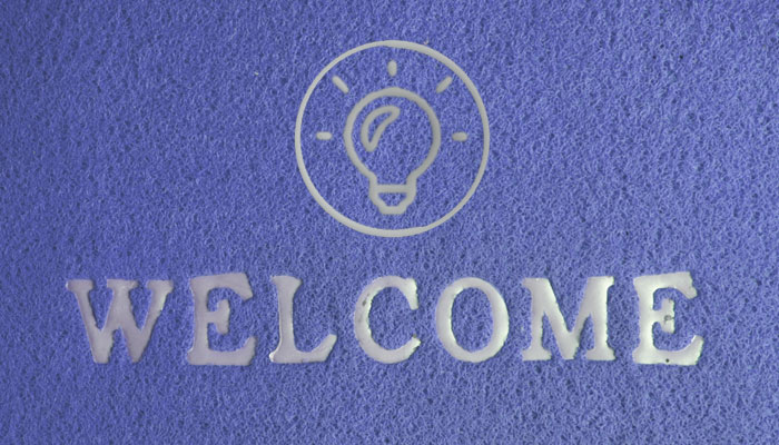 Welcome graphic